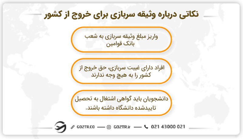 نکاتی درباره وثیقه خروج از کشور