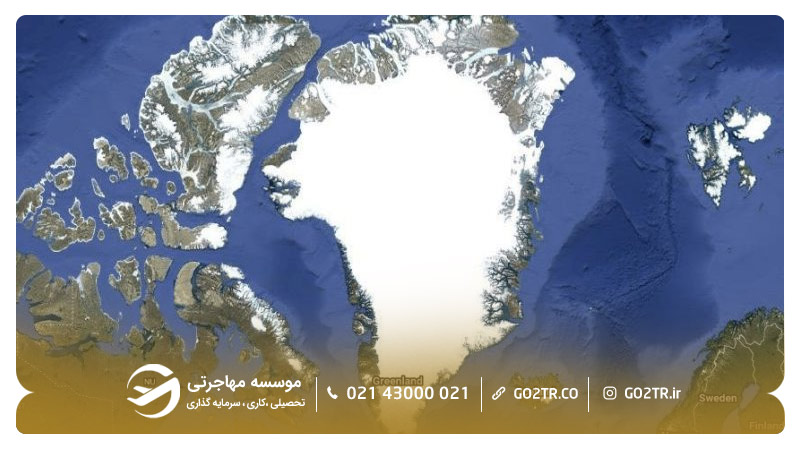 نقشه گرینلند