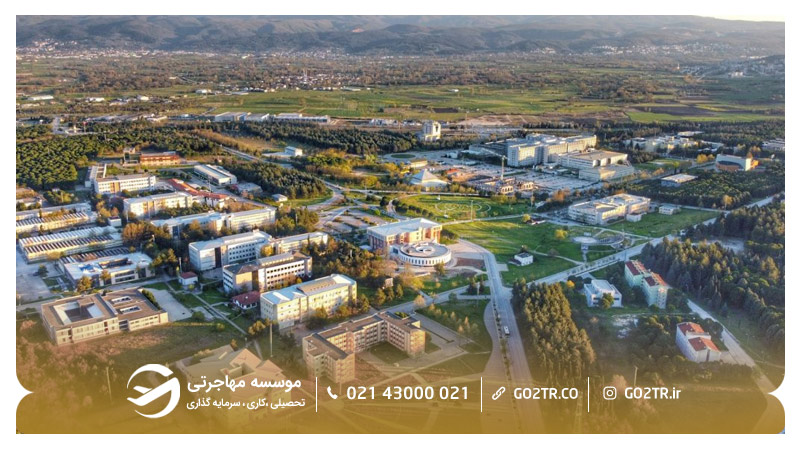 نمایی از دانشگاه اولوداغ ترکیه