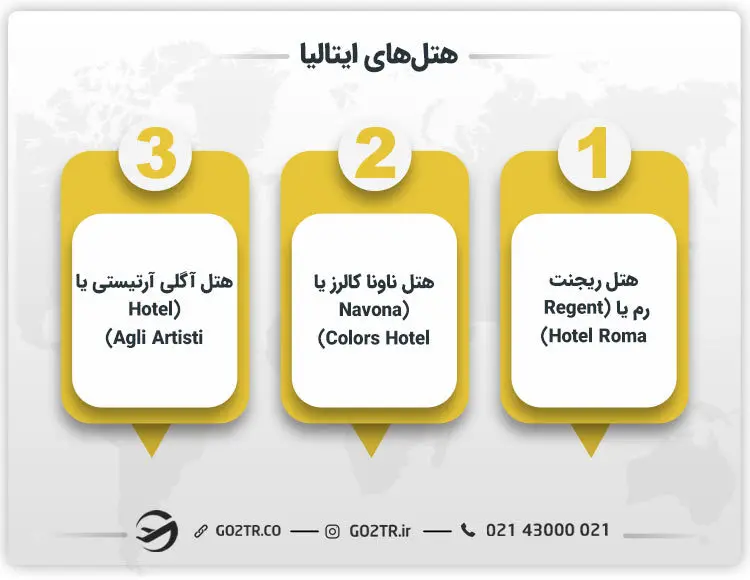 هتلهای ایتالیا