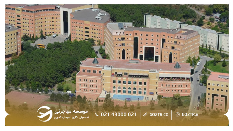 نمایی از دانشگاه یدیتپه ترکیه