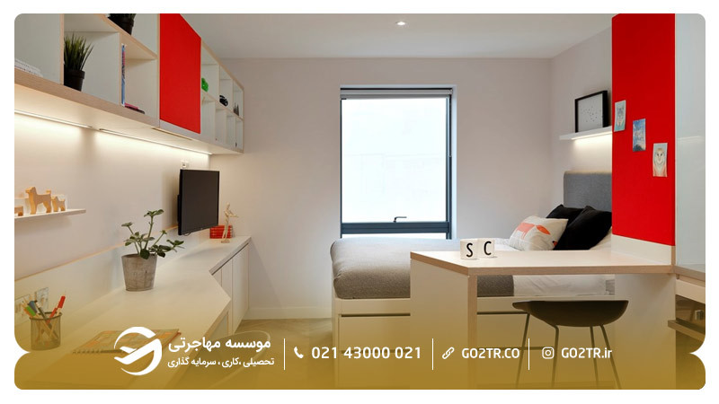 اتاقهای خوابگاه کمبریج