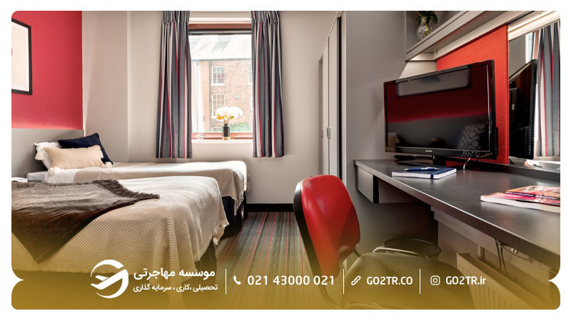 اتاقهای خوابگاه کمبریج