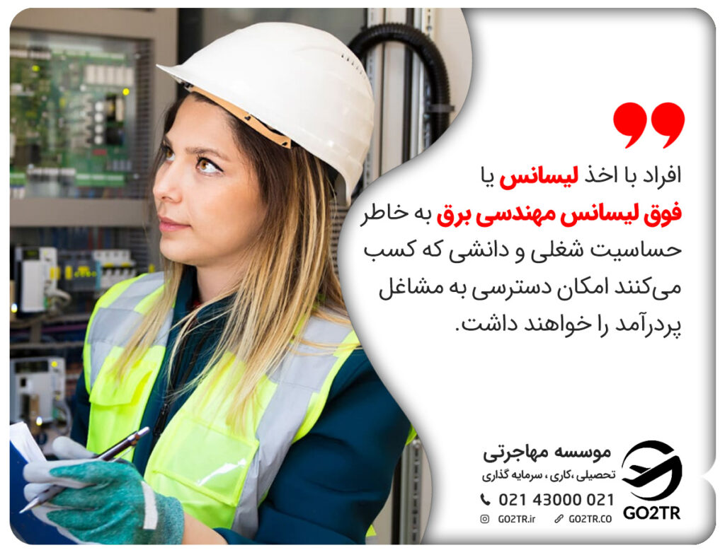 شرایط تحصیل در رشته مهندسی برق ترکیه
