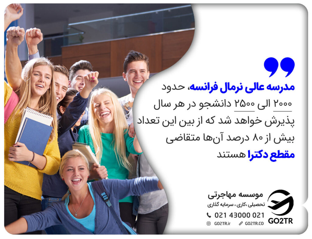 مدرسه عالی نرمال فرانسه یکی از ارزانترین دانشگاههای فرانسه
