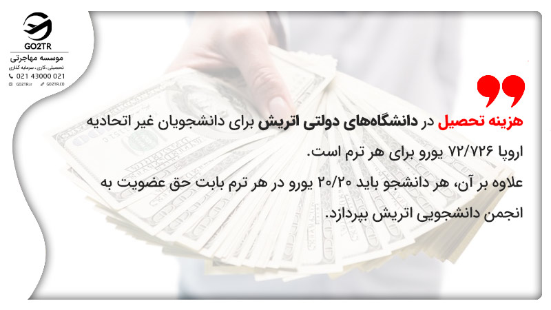هزینه تحصیل در دانشگاه وین اتریش