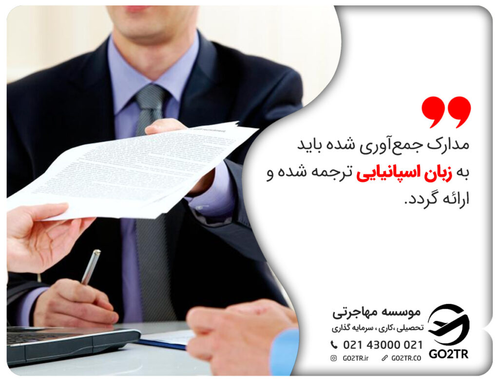 مدارک لازم برای اخذ اقامت از طریق تمکن مالی اکوادور