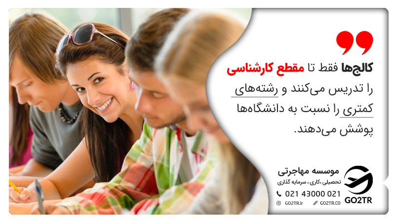 شرایط تحصیل در کالج های کانادا
