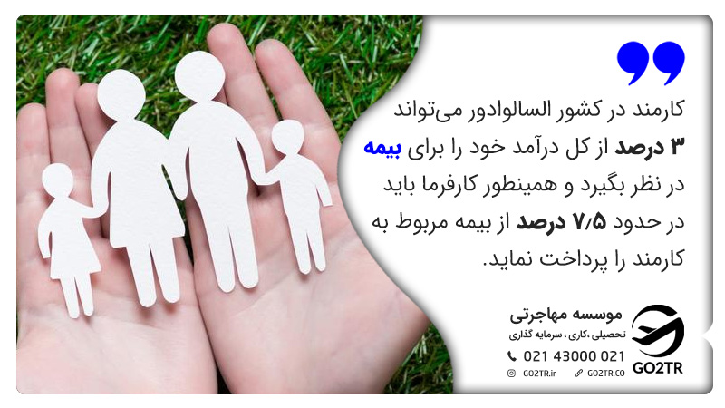 بیمه درمانی برای زندگی در السالوادور 