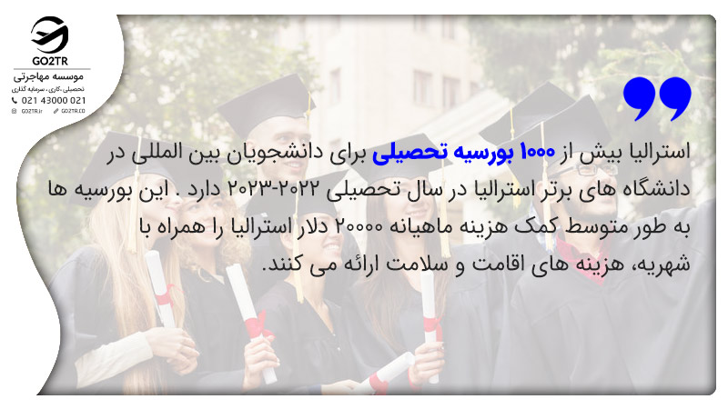 بورسیه های تحصیلی استرالیا
بورسیه استرالیا
بورسیه دانشگاههای استرالیا