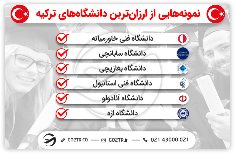تحصیل در دانشگاههای ارزان ترکیه