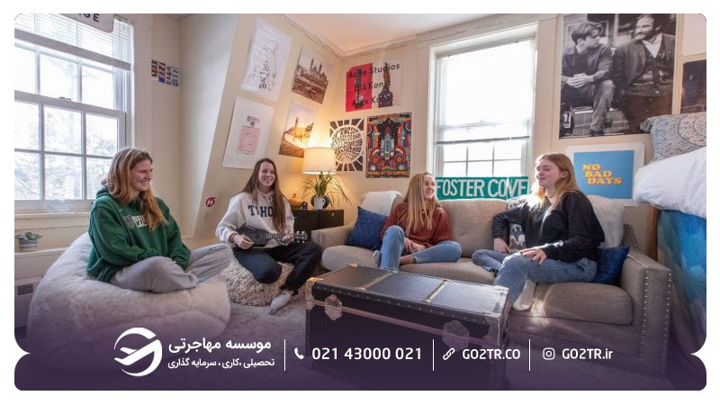 تصاویر خوابگاه های دانشجویی دانشگاه سنت پاول کانادا
