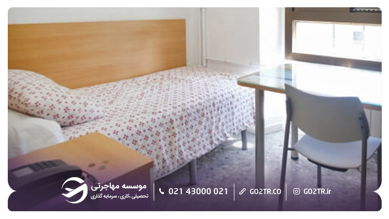 فضاها و امکانات خوابگاه هرناندو کولین دانشگاه سویا اسپانیا