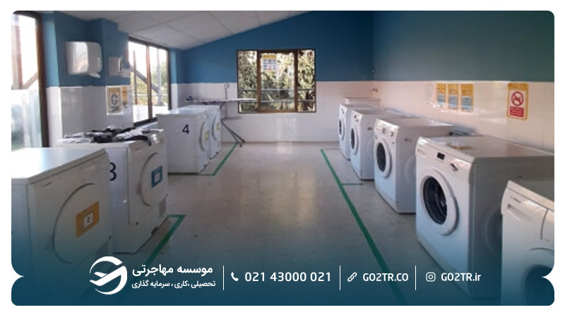 فضاها و امکانات خوابگاه هرناندو کولین دانشگاه سویا اسپانیا