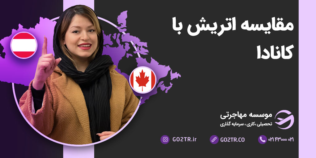 مقایسه اتریش با کانادا