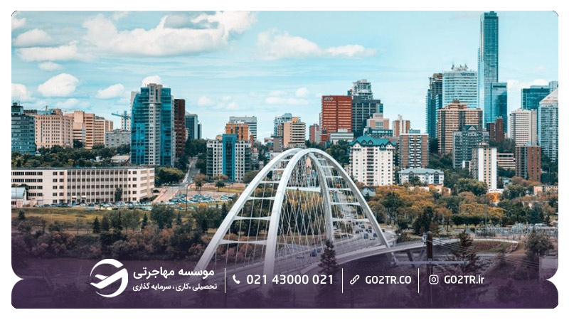 شهر ادمونتون کانادا در تابستان