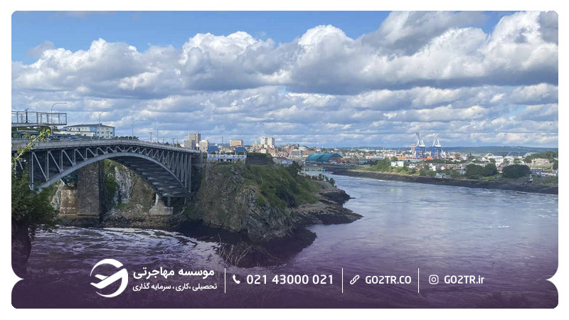 شهر سنتجان ایالت نیوبرانزویک کانادا