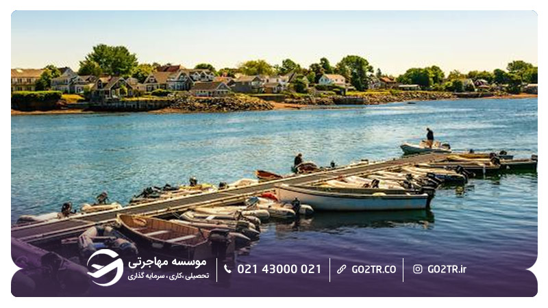 مسیر پیادهروی در ایالت نیوبرانزویک کانادا