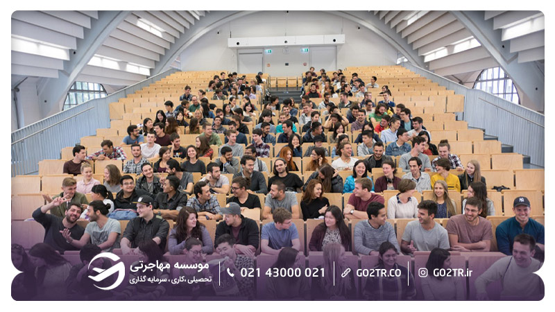 یکی از کلاسهای دانشگاه فنی دارمشتات آلمان