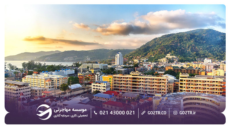نمایی از شهر پوکت تایلند