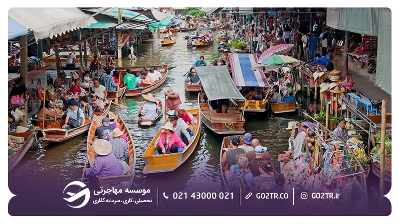 بازارهای شناور تایلند