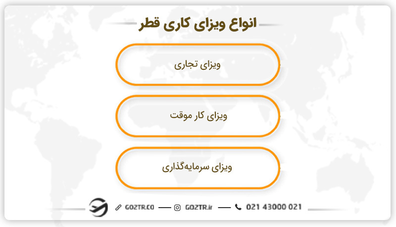 انواع ویزای کار قطر
ویزای کاری قطر
ويزای كار قطر
ویزا کار در قطر
ویزا کاری قطر
گرفتن ویزای کار قطر
ویزای کار قطر برای ایرانیان
