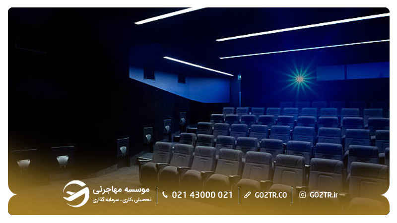 سالن سینما در دانشگاه بیرکبک لندن