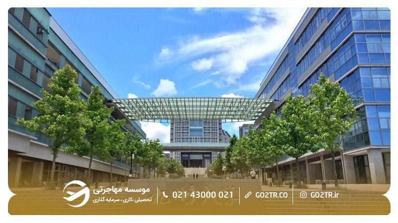نمایی از دانشگاه کیوشو ژاپن