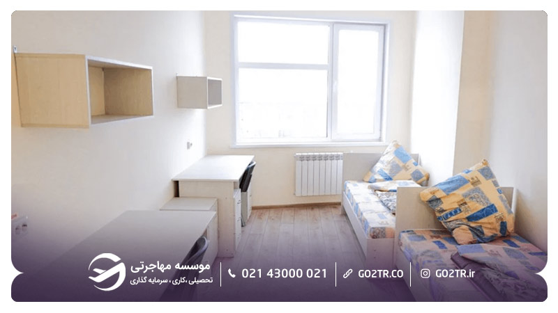 خوابگاه دانشگاه چابکساری روسیه