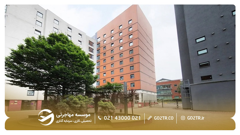 تصویری از ساختمان خوابگاه Hepworth Lodge دانشگاه لیدز بکت انگلستان