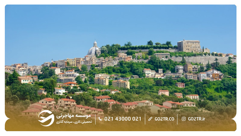 اقامت تمکن مالی در شهر لاتزیو در ایتالیا