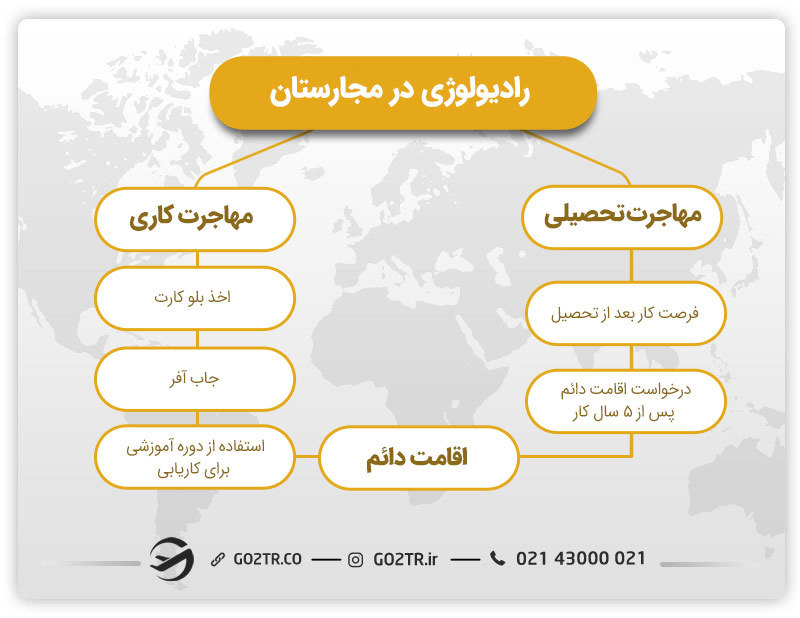 تصویری از راههای اقدام به مهاجرت به مجارستان از طریق تحصیل و کار در حوزه رادیولوژی