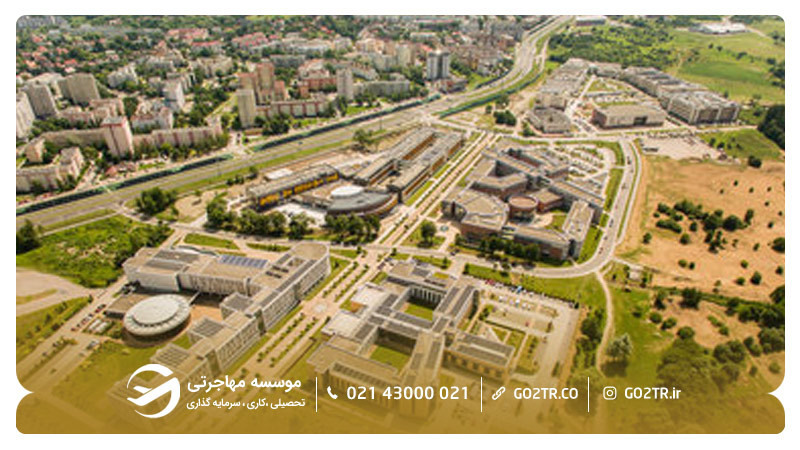 تصویری از پردیس دانشگاه یاگیلونیا لهستان