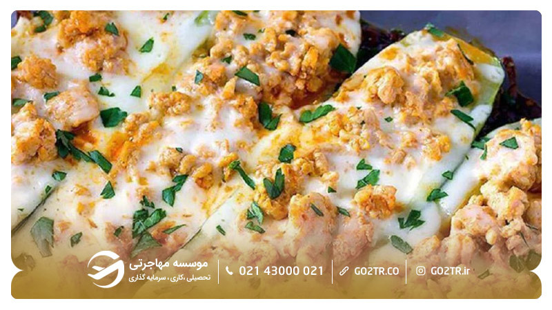 کدوی شکم پر از غذاهای معروف قطر