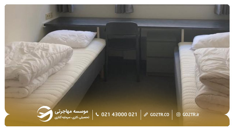 خوابگاه و شرایط اقامتی دانشگاه نورد نروژ