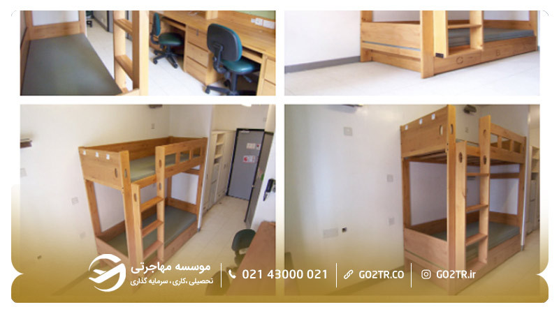 تصویری از خوابگاههای دانشگاه پلی تکنیک هنگ کنگ