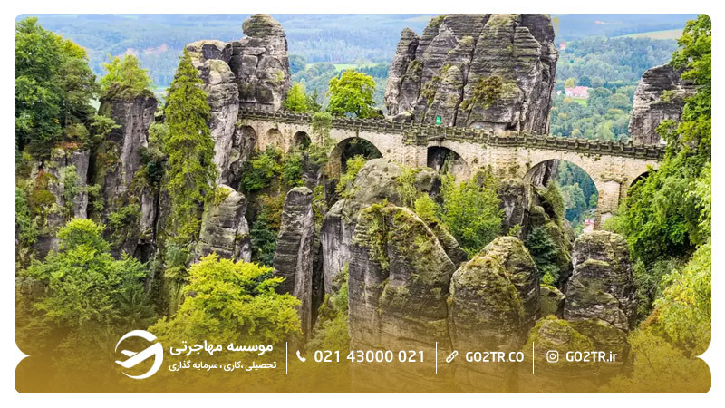 تصویری از پارک ملی زاکسون سوئیس ایالت زاکسن آلمان