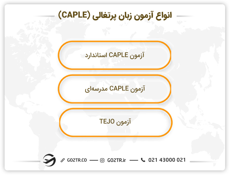 اهداف آزمون زبان پرتغالی (CAPLE)