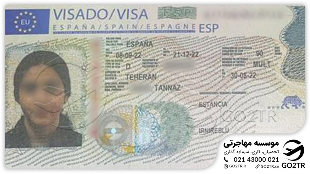 ویزای اسپانیا که توسط موسسه GO2TR اخذ شده است - رشته اقتصاد در اسپانیا