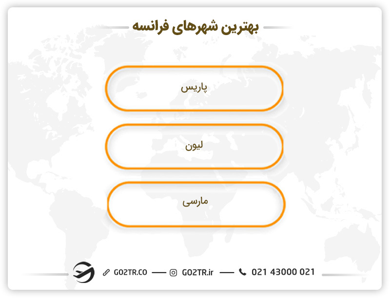 بهترین شهرهای فرانسه جهت زندگی
