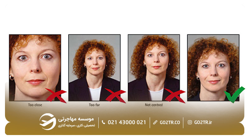 فرمت صحیح عکس بیومتریک