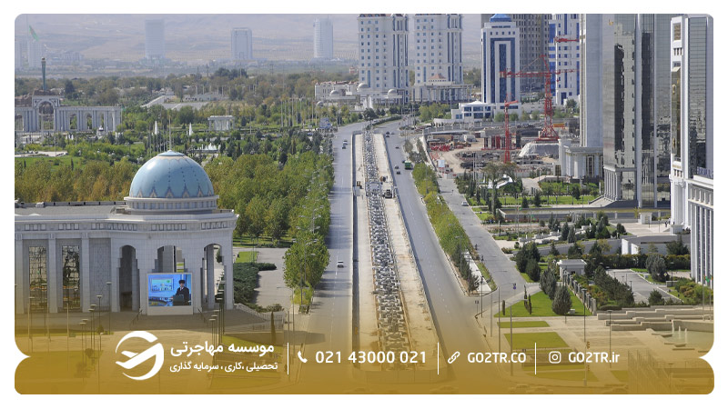 شهر عشق آباد (Ashgabat)