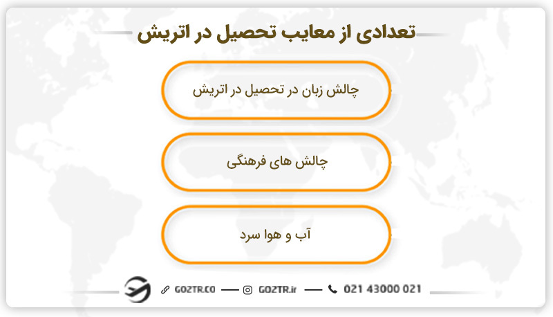 تعدادی از معایب تحصیل در اتریش